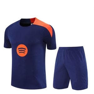 Uniformes de Fútbol de Verano, Jersey Deportivo Personalizado con Estampado, Manga Corta, 25/26 Barcelona, Transpirable, Poliéster/Nailon, Secado Rápido - Product Image 2