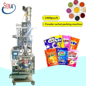 Automatic small pouch bag sachets chilli pepper powder packing machine spice powder filling sachet packaging machine