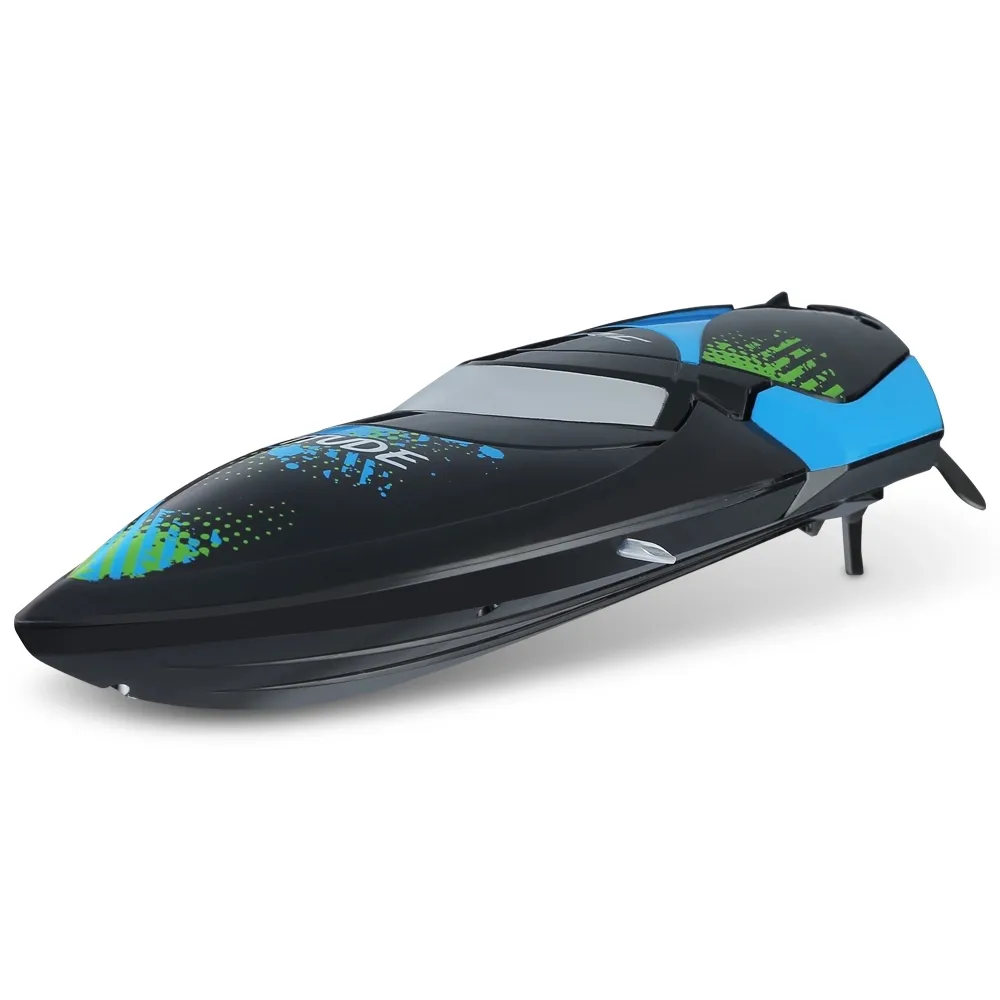 Newset JJRC S3 Latitude bateau télécommandé 2.4GHz 2CH 25 KM/h Portable Mini RC bateau hors-bord bateau jouets loisirs pour enfants