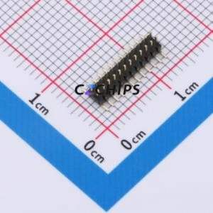 ZX-PZ1.0-2-12PWZ Pin Header SMD,P=1mm Connector ( Pin Structure: 2x12P )( Pitch: 1mm )( Row Spacing: 1mm ) - Product Image 1