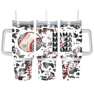Nouvelle <span class=keywords><strong>Tasse</strong></span> <span class=keywords><strong>Cadeau</strong></span> Personnalisée Fête <span class=keywords><strong>des</strong></span> Mères 2026 – Gobelet Isotherme en Acier Inoxydable à Double Paroi de 40 oz avec Poignée et Paille - Product Image 5