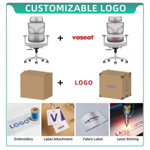 Silla de ordenador de <span class=keywords><strong>oficina</strong></span> ejecutiva moderna Silla de <span class=keywords><strong>oficina</strong></span> ergonómica de malla de cuero giratoria <span class=keywords><strong>Material</strong></span> de tela - Product Image 2