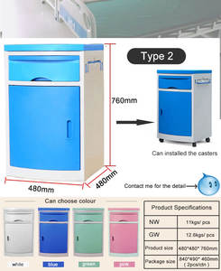 <span class=keywords><strong>Table</strong></span> <span class=keywords><strong>de</strong></span> chevet médicale avec roues Patient médical Tiroir Cabinet Lits d'hôpital en vente Sickbed <span class=keywords><strong>Table</strong></span> Bed Cabinet - Product Image 6