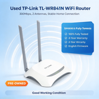Prix compétitifs Anglais Firmware TP-LINK TL-WR841N WiFi Routeur Sans Fil Maison TPLINK Wi-Fi Répéteur Routeurs Réseau 300M