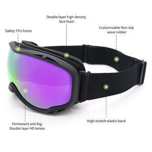 कस्टम लोगो ओत्ग स्की गोगल्स पर पुरुषों की महिलाओं के लिए बर्फ के गोगल - Product Image 2