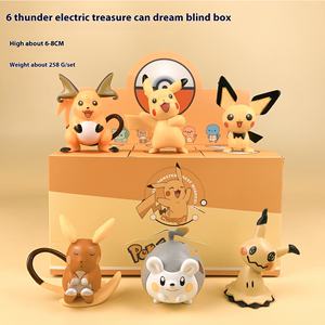 Pokémoned Blind Box Figures en plastique pour animaux de compagnie Elf <span class=keywords><strong>Pikachi</strong></span> Squirtle Bulbasaur Ornaments En stock pour expédition immédiate - Product Image 4