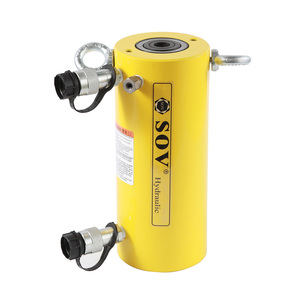 Vérin hydraulique SOV à rappel par ressort série RR 100T à double effet, très longue course, hauteur maximale 843 mm, garantie 1 an - Product Image 4
