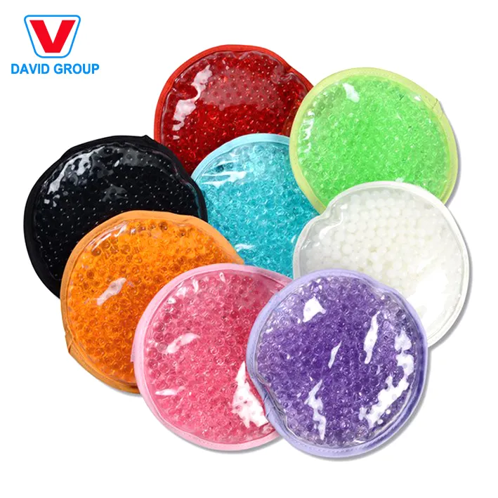 Customized Round shape Colorful mini gel ice cold pack