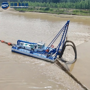 Drague à sable portable <span class=keywords><strong>de</strong></span> 22 tonnes à aspiration par jet, bateau aspirateur <span class=keywords><strong>de</strong></span> sable diesel, machine d'extraction <span class=keywords><strong>de</strong></span> sable <span class=keywords><strong>de</strong></span> rivière <span class=keywords><strong>de</strong></span> 18 m pour la production à petite échelle - Product Image 4