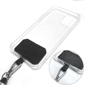 Sıcak satış ayarlanabilir ayrılabilir boyun Crossbody kayış renkli naylon kamera Fan telefon kordon ile emniyet Tether Tab yamalar - Product Image 5
