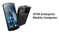 Funda Protectora de Grado Industrial para DT50 con Diseño de Dos Tonos, Clasificación IP65, Batería de 6000 mAh, Pantalla de 5.7 Pulgadas, Compatible con PDA Android