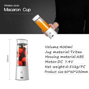 All'ingrosso nuovo colore ricaricabile frullatore macchina multifunzione mini spremiagrumi usb frullatore frullatore portatile - Product Image 4