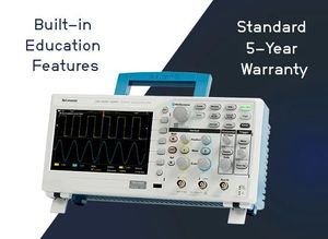 Oscilloscope numérique Tektronix Tbs1102x 100 MHz 2 canaux 1 GS/s avec sonde - Product Image 2