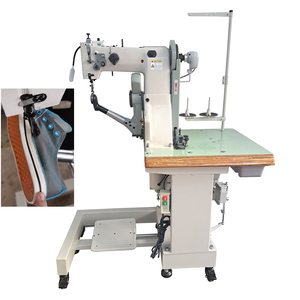 Máquina de Coser de Alta Velocidad Industrial de Alta Calidad para Coser Suelas y Capelladas de Zapatos Mocasines para Uso en Plantas de Fabricación - Product Image 1