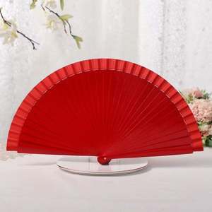 Abanico Plegable de Bambú Pintado a Mano, Estilo Retro Vintage Japonés, Portátil, para Mujer, Diseño de Olas - Product Image 5