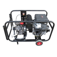 Pompe à incendie haute puissance 35 CV pour la lutte contre les incendies forestiers et urbains, portable et poussé, haute portance 600 m, double démarrage
