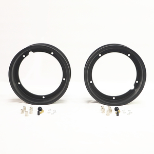 Roue coulée de moto personnalisée Jante de roue noire en alliage d'aluminium de 10 pouces Roue de scooter pour <span class=keywords><strong>Vespa</strong></span> - Product Image 6