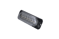 Nouveau phare stroboscopique LED ambre 2026, étanche IP65, 12-24V, à commande indépendante, multi-usages, avec anneau halo extérieur pour camion