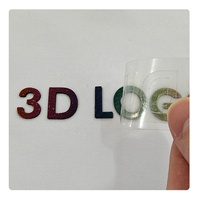 Patchs de logo en caoutchouc PVC sérigraphiés, transfert thermique en silicone, épais, en relief 3D, appliqués, lettres et logos