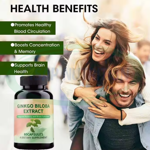 ओम शुद्ध जिंकगो बिलोबा पत्ती निकालने की गोलियों की कीमत और गिन्सेंग हर्बल पूरक 300 मिलीग्राम 500 मिलीग्राम जिंकगो बिलोबा टैबलेट - Product Image 4