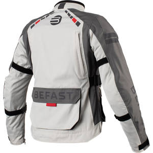 Chaqueta de moto para mujer Befast VALCHIRIA CE Certified LADY 3 capas Negro Gris M - Product Image 5