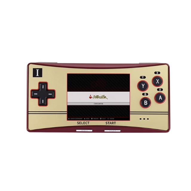 The Raspberry PI zero 2w Handheld Game Console has a 2.8-inch IPS display that fits perfectly into a portable handheld
