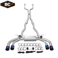 Système d'échappement pour M5 G90 S68 4.4T V8 2024+ avec silencieux à clapets Valvetronic, commande à distance, tuyaux d'échappement en acier inoxydable 304