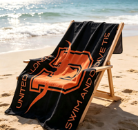 Supermarket Retail Towel, Multi Stock Low MOQ Custom Logo Microfiber Beach Towel