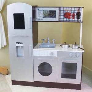Chino fábrica nuevo blanco europeo <span class=keywords><strong>de</strong></span> <span class=keywords><strong>madera</strong></span> cocina conjunto <span class=keywords><strong>de</strong></span> juguete para los niños y las <span class=keywords><strong>niñas</strong></span> - Product Image 2