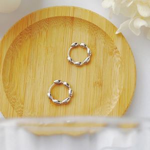 Pendientes de Aro Pequeños de Plata de Ley Dylam, Pendientes de Aro Redondos Hipoalergénicos para Mujer - Product Image 2