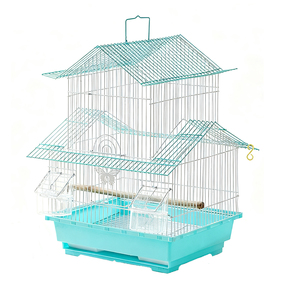 Jaula de Viaje Transpirable para Pájaros Pequeños y Medianos, Ligera, Kit de Transporte para Mascotas Pequeñas con Jaulas y Accesorios - Product Image 6
