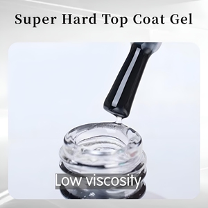 Esmalte de Uñas de Marca Privada con Capa Superior de Vidrio Templado, Superbrillante, Sin Necesidad de Limpiar, Gel UV de Alta Resistencia para Uñas Acrílicas - Product Image 5