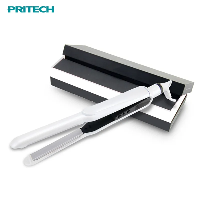 Pritech Variabele Temperatuur Dual Voltage Keramische Dunne Plaat Stijltang Potlood Flat Iron