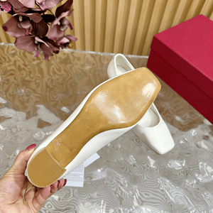 Square Toe <b>Block</b> Heel Mary Jane Pumps with Strap Accent for Women Casual and Dressy Outfits Valentinoing - Product Image 6