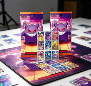 Boîte de rappel HCY Genetic Spark Purple Monster GTCG en chinois (version S) avec support de cartes acrylique à 9 emplacements pour <span class=keywords><strong>le</strong></span> <span class=keywords><strong>jeu</strong></span> de cartes à collectionner mondial - Product Image 3