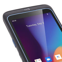 Pda pemindai kode Batang kasar Android Rfid, Terminal Escaner
