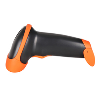 Lector de Códigos de Barras Inalámbrico de Mano, Escáner de Códigos de Barras 1D 2D QR, Escáner de Códigos de Barras Láser USB con Cable, Automático, para Inventario