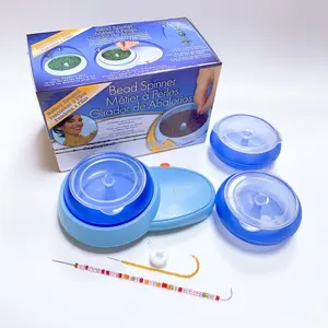Wholesale Battery Powered Bead Spinner Kit for Jewelry Making, Automatic Beading Tools with Bead Spinner, Bowl, Needle