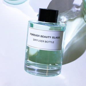 Sang Trọng Khuếch Tán Chai Thủy Tinh Rỗng <span class=keywords><strong>Reed</strong></span> Hương Thơm Khuếch Tán Chai 120 Ml Vòng Thủy Tinh Khuếch Tán Chai Với Cap - Product Image 5