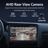 Autoradio universel 9 pouces 32 Go double DIN avec écran tactile IPS, navigation GPS, stéréo Android, lecteur multimédia DVD, CarPlay sans fil