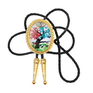 Corbata Bolo con Logotipo Personalizado, Corbata Vaquera Occidental Grabada - Product Image 5