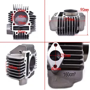 Corps de cylindre de moteur YX 160CC avec joint de Piston Dirt Pit <span class=keywords><strong>Bike</strong></span> Kayo Apollo X moteur Yinxiang 160 pièces de rechange de moteur - Product Image 3