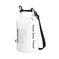 Bolsa seca impermeable 2L/4L/10L/20L Bolsa de playa impermeable ligera Uso para acampar Saco seco