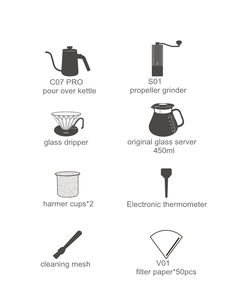 2022 ZeroHero Stock <span class=keywords><strong>Barista</strong></span> Tools Hot Coffee Travel Bag <span class=keywords><strong>Kit</strong></span> Dripped Coffee Box Set - Product Image 5