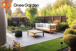 <b>Large</b> Corten Steel Garden Planter with Galvanized Finish American Style for Home & Garden Use - Product Image 6