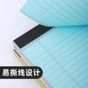 Spot Paper Este Bloc <span class=keywords><strong>de</strong></span> notas A4 americano puede rasgar el borrador horizontal Este color <span class=keywords><strong>de</strong></span> postgrado al por mayor - Product Image 2
