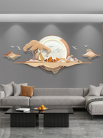 Art moderne de luxe, accessoires décoratifs pour la maison, pièces de mur en métal, décoration abstraite en fer pour le mur