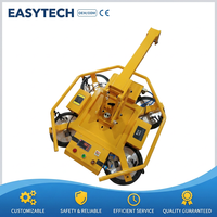 2026 Easytech OEM Table de fabrication intégrée à mécanisme, avec vérin, double pompe, autoportante et durable, et élévateur à vide inclinable certifié pour carreaux émaillés