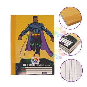 Cuadernos de Manuscrito Personalizados al por Mayor, Cuadernos de Contabilidad de 2 Cuadernos, Tamaños A6, A5 y A4, con Tapa Dura <span class=keywords><strong>para</strong></span> el Mercado Africano - Product Image 1