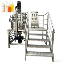 Cuve de mélange chimique industrielle DZJX pour la synthèse de résine polyester et d'alkyd avec système de chauffage par enveloppe et agitation
